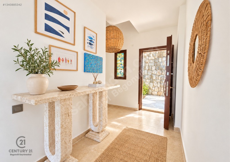 Bodrum Gündoğan'da Deniz Manzaralı Özel İskeleli 3+1 Bahçe Katı — fotoğraf 6
