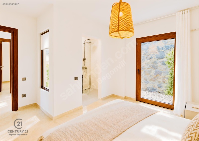 Bodrum Gündoğan'da Deniz Manzaralı Özel İskeleli 3+1 Bahçe Katı — fotoğraf 9