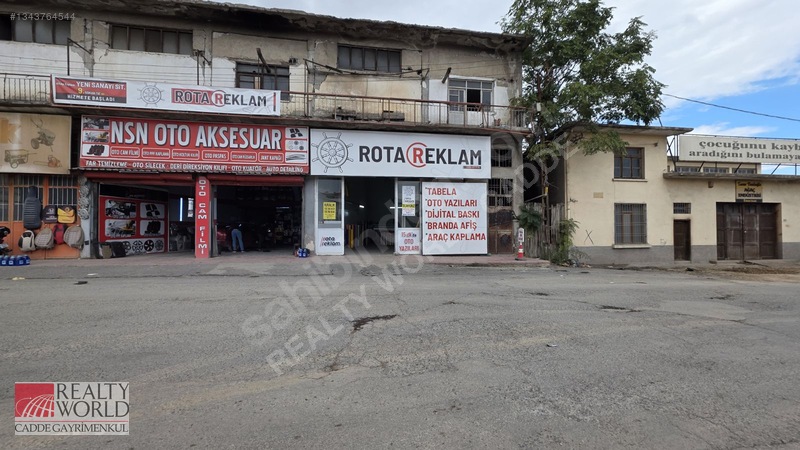 Rw Den Yeni Sanayi Sitesi İtfaiye Karşısı Kiralık Dükkan