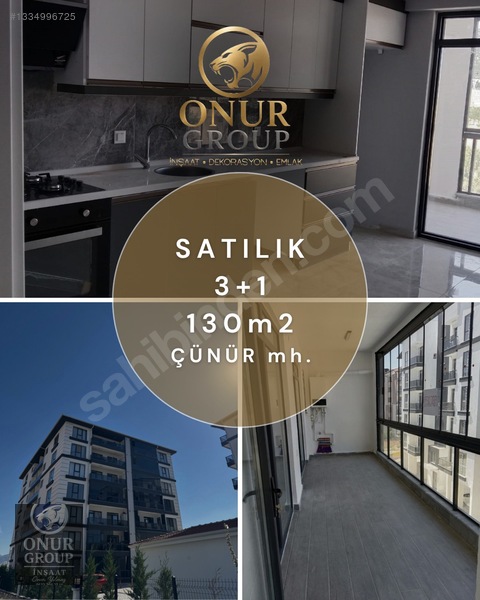 Çünür'De Geniş, Cam Balkonlu 3+1 Satılık Daire