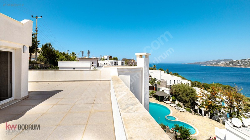Yalıkavak Tilkicik'te Deniz Manzaralı Özel Plajlı 6+2 Villa — fotoğraf 19
