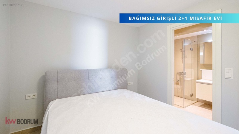 Yalıkavak Tilkicik'te Deniz Manzaralı Özel Plajlı 6+2 Villa — fotoğraf 31
