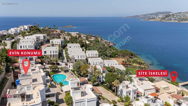 Yalıkavak Tilkicik'te Deniz Manzaralı Özel Plajlı 6+2 Villa — fotoğraf 35
