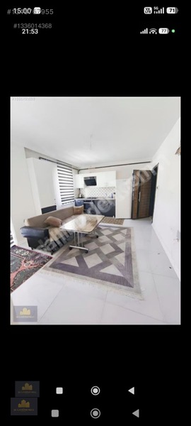 Müze Arkasında 1+1 Eşyalı Yüksek Giriş Kiralık Daire