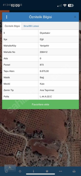 Ay Yapı'dan Eğil'de Satılık 6675 M2 Tarla