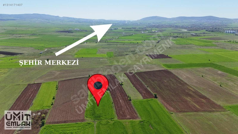 Ümit Emlak| Cip'te 6.125m2 İdeal Yatırımlık Tarla|harika Konumlu