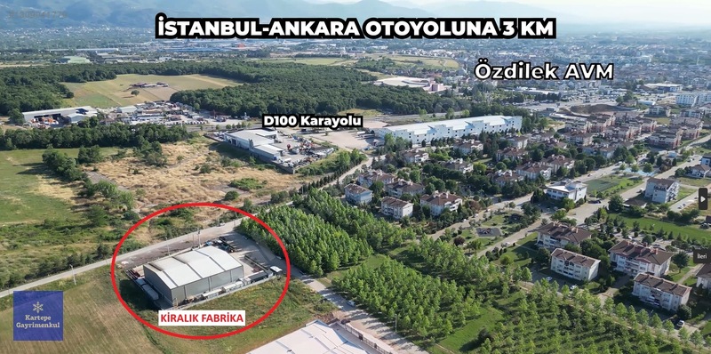 Özdilek Avm Karşısı Kiralık Depo & Fabrika / 400 Kw Trafo