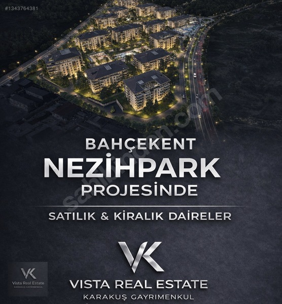 Bahçeşehir Bahçekent Nezih Park Kiralık 1+1 Daire Bahçe Katı — fotoğraf 20