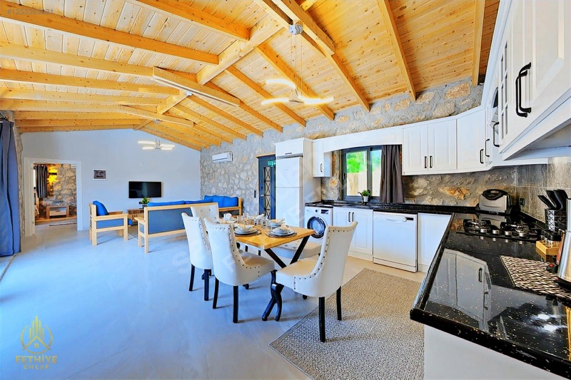 Fethiye Üzümlü Mahallesinde 2+1 125m2 Havuzlu Bahçeli Villa — fotoğraf 10