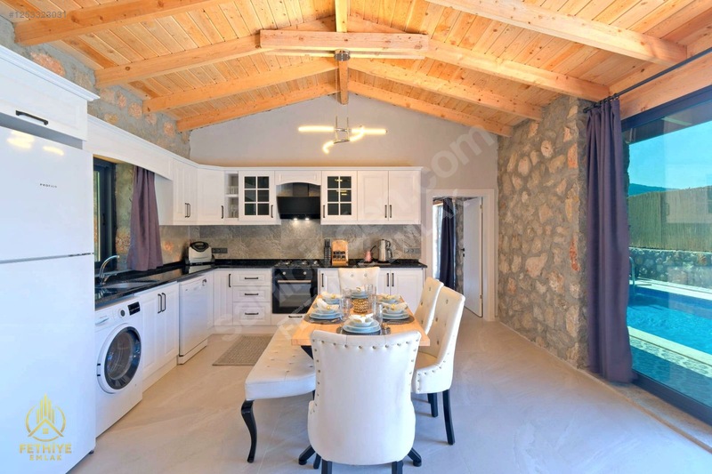 Fethiye Üzümlü Mahallesinde 2+1 125m2 Havuzlu Bahçeli Villa — fotoğraf 13