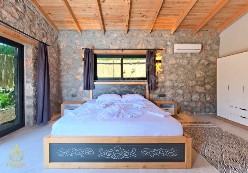 Fethiye Üzümlü Mahallesinde 2+1 125m2 Havuzlu Bahçeli Villa — fotoğraf 16