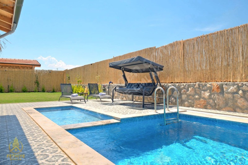 Fethiye Üzümlü Mahallesinde 2+1 125m2 Havuzlu Bahçeli Villa — fotoğraf 19