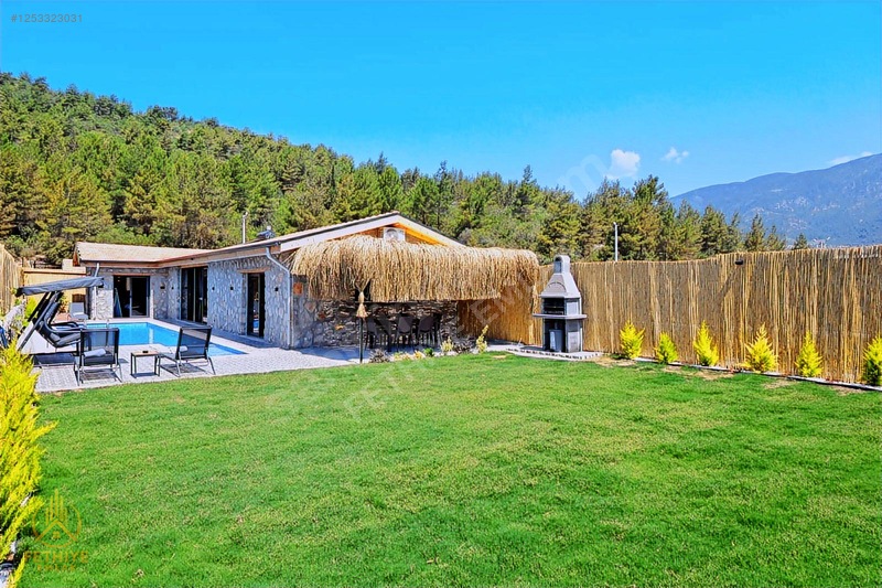 Fethiye Üzümlü Mahallesinde 2+1 125m2 Havuzlu Bahçeli Villa — fotoğraf 22