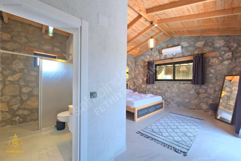 Fethiye Üzümlü Mahallesinde 2+1 125m2 Havuzlu Bahçeli Villa — fotoğraf 25
