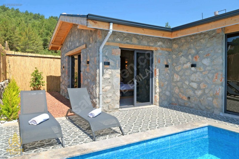 Fethiye Üzümlü Mahallesinde 2+1 125m2 Havuzlu Bahçeli Villa — fotoğraf 28