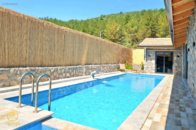 Fethiye Üzümlü Mahallesinde 2+1 125m2 Havuzlu Bahçeli Villa — fotoğraf 29