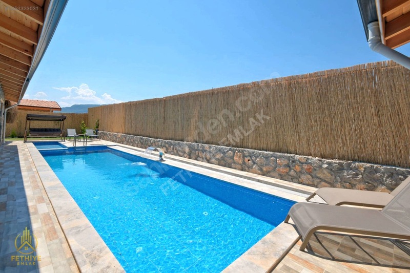 Fethiye Üzümlü Mahallesinde 2+1 125m2 Havuzlu Bahçeli Villa — fotoğraf 30