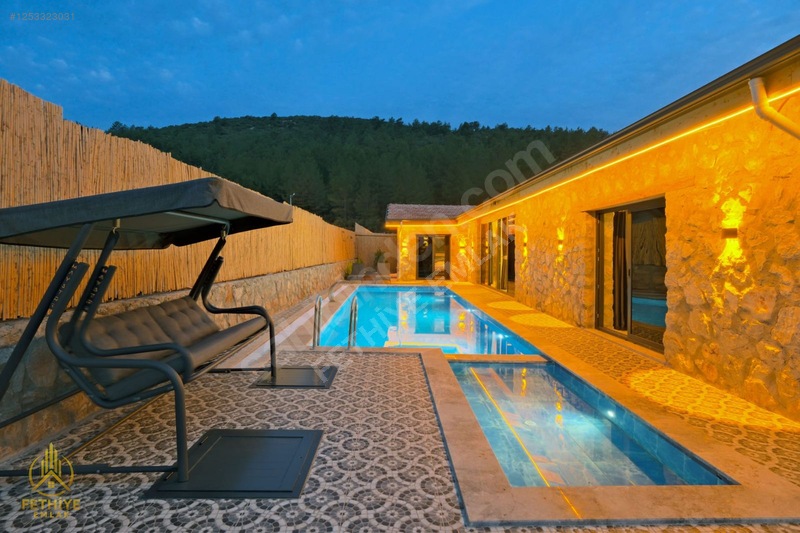 Fethiye Üzümlü Mahallesinde 2+1 125m2 Havuzlu Bahçeli Villa — fotoğraf 32