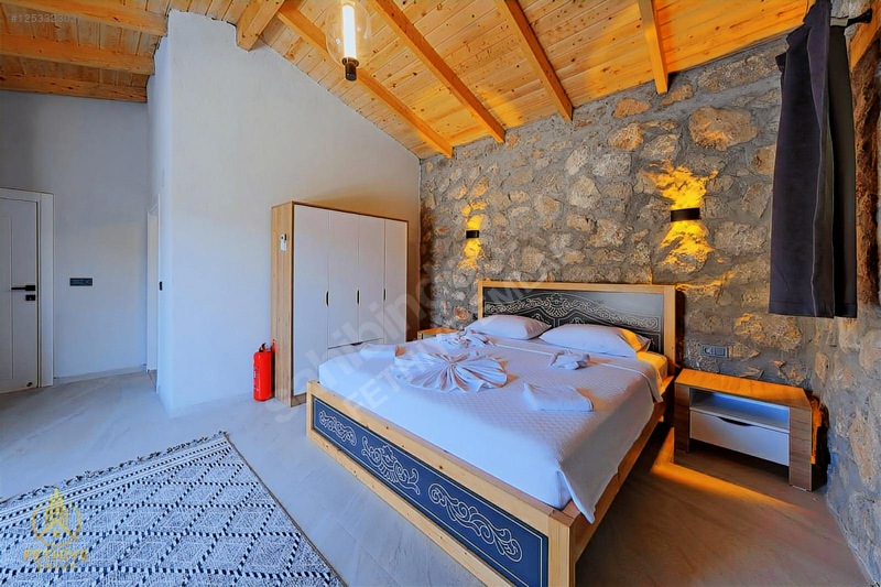 Fethiye Üzümlü Mahallesinde 2+1 125m2 Havuzlu Bahçeli Villa — fotoğraf 34