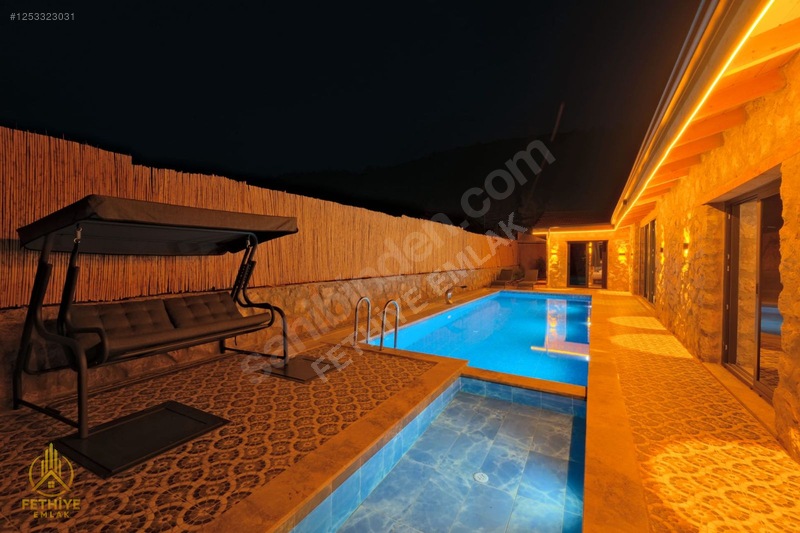 Fethiye Üzümlü Mahallesinde 2+1 125m2 Havuzlu Bahçeli Villa — fotoğraf 36