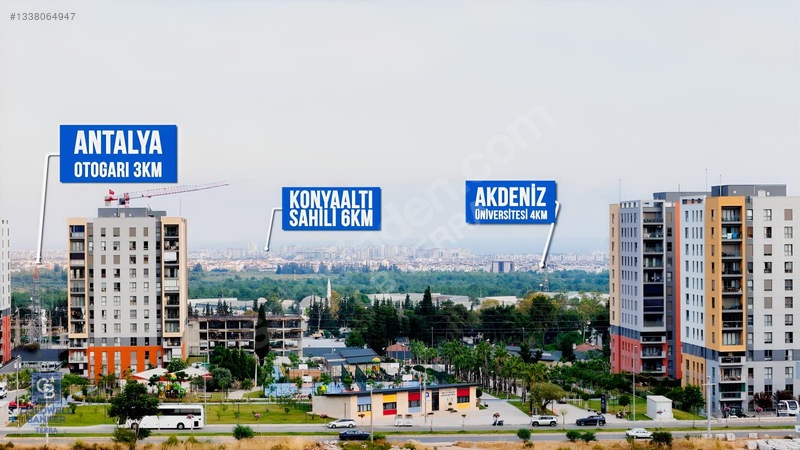 Sur Yapı Antalya'da Kiralık 2+1 78,5 M2 Fırsat Daire — fotoğraf 31