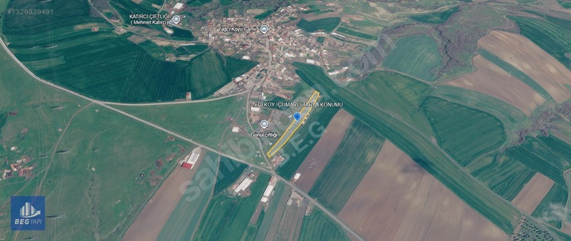 Tekirdağ Yağcı Da 350 M2 Satılık %70 Köy İçi İmarlı Arsa — fotoğraf 12