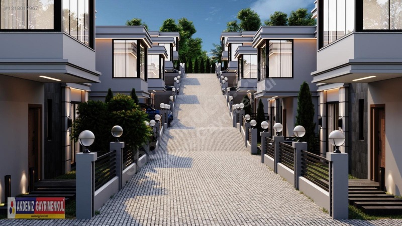 Bulvar'a Yakın Site İçi Yerden Isıtmalı Sıfır Lüks Villa
