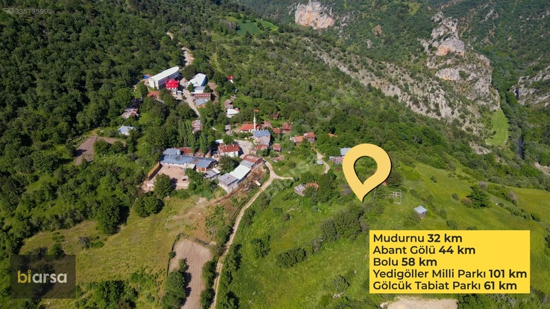 Bolu Mudurnu'da Köyiçi 484 M² İmarlı Parsel Doğa İçerisinde — fotoğraf 14