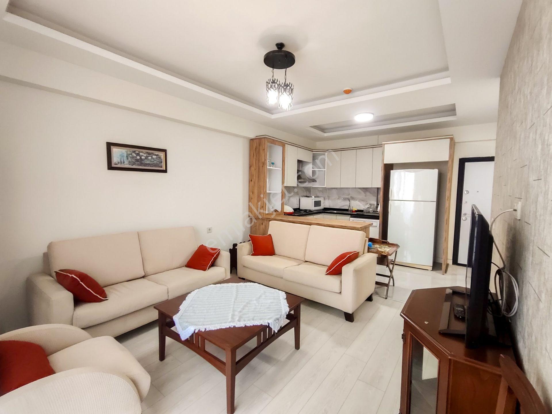 Erdemli Tömük'te Havuzlu Sitede Satılık Eşyalı 1+1 Daire — fotoğraf 13