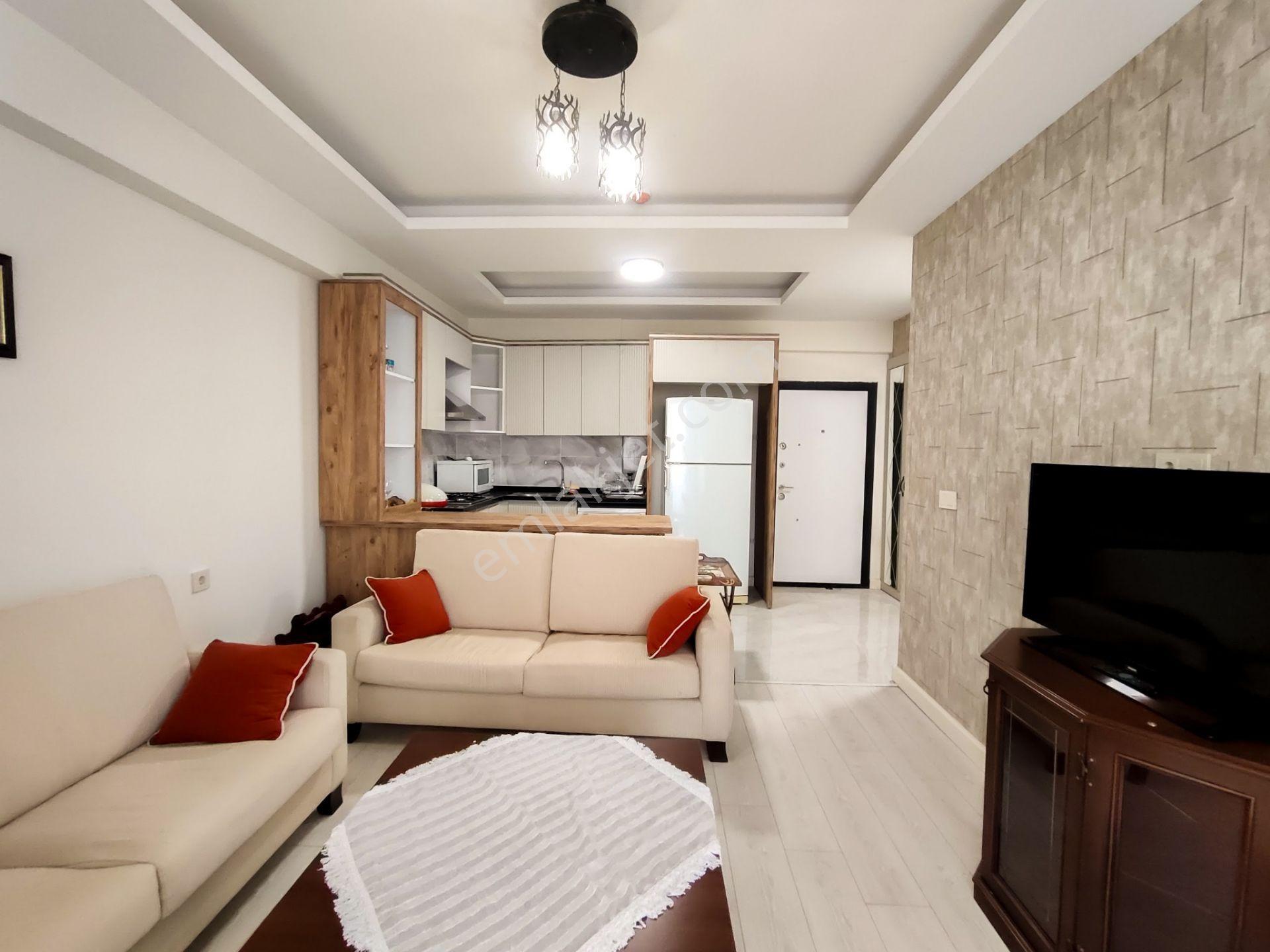 Erdemli Tömük'te Havuzlu Sitede Satılık Eşyalı 1+1 Daire — fotoğraf 14
