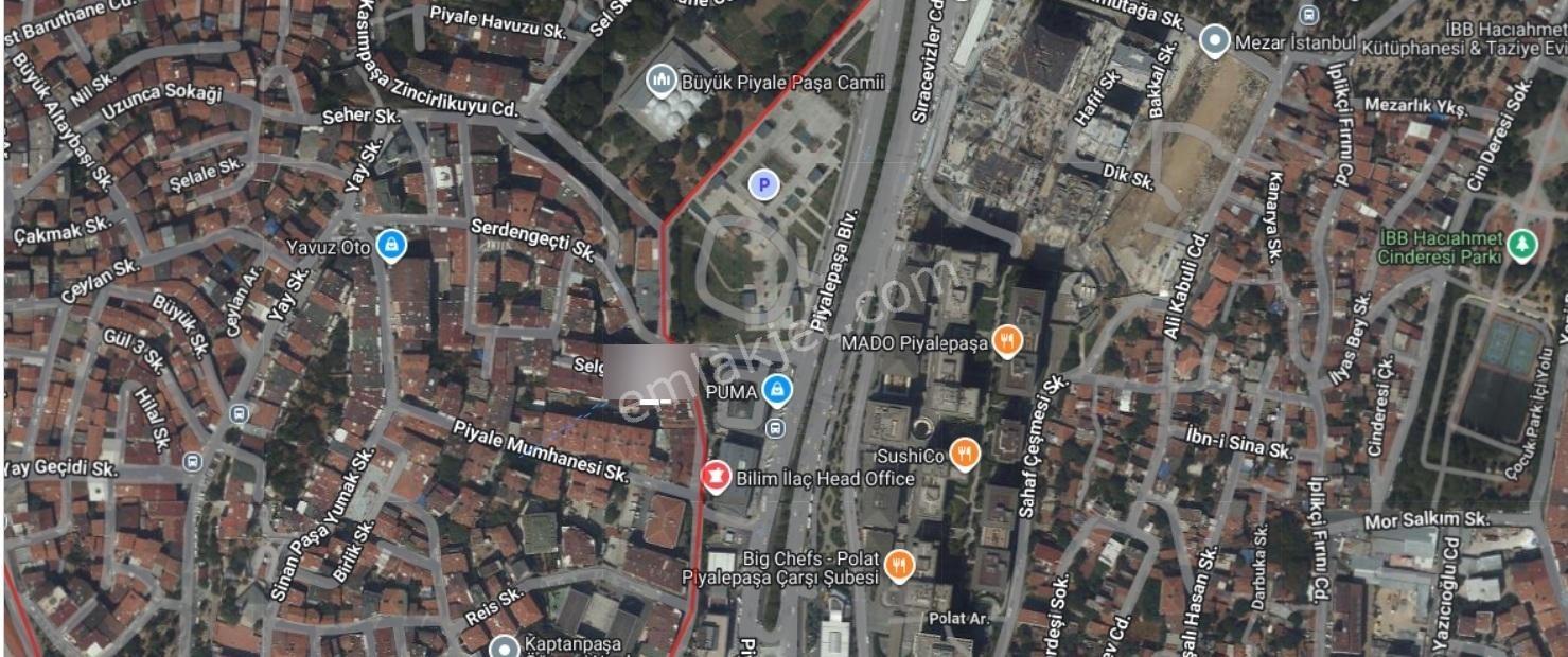 Beyoğlu Piyalepaşa Meydan'da 70m2 Arsa Üzerinde Bahçeli Ev — fotoğraf 21