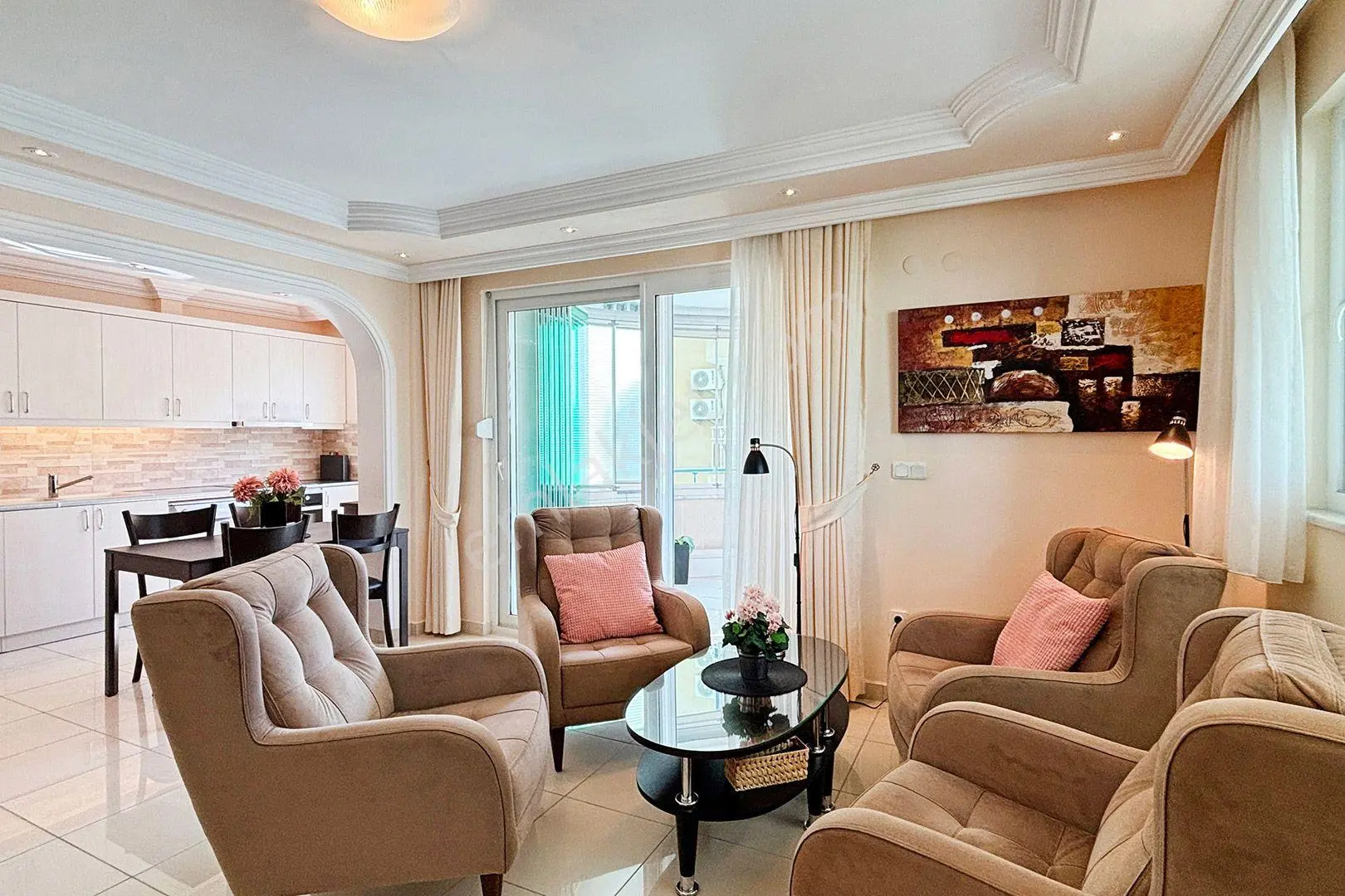 Alanya Mahmutlar Mah.full Eşyalı Satılık 2+1 Daire — fotoğraf 2