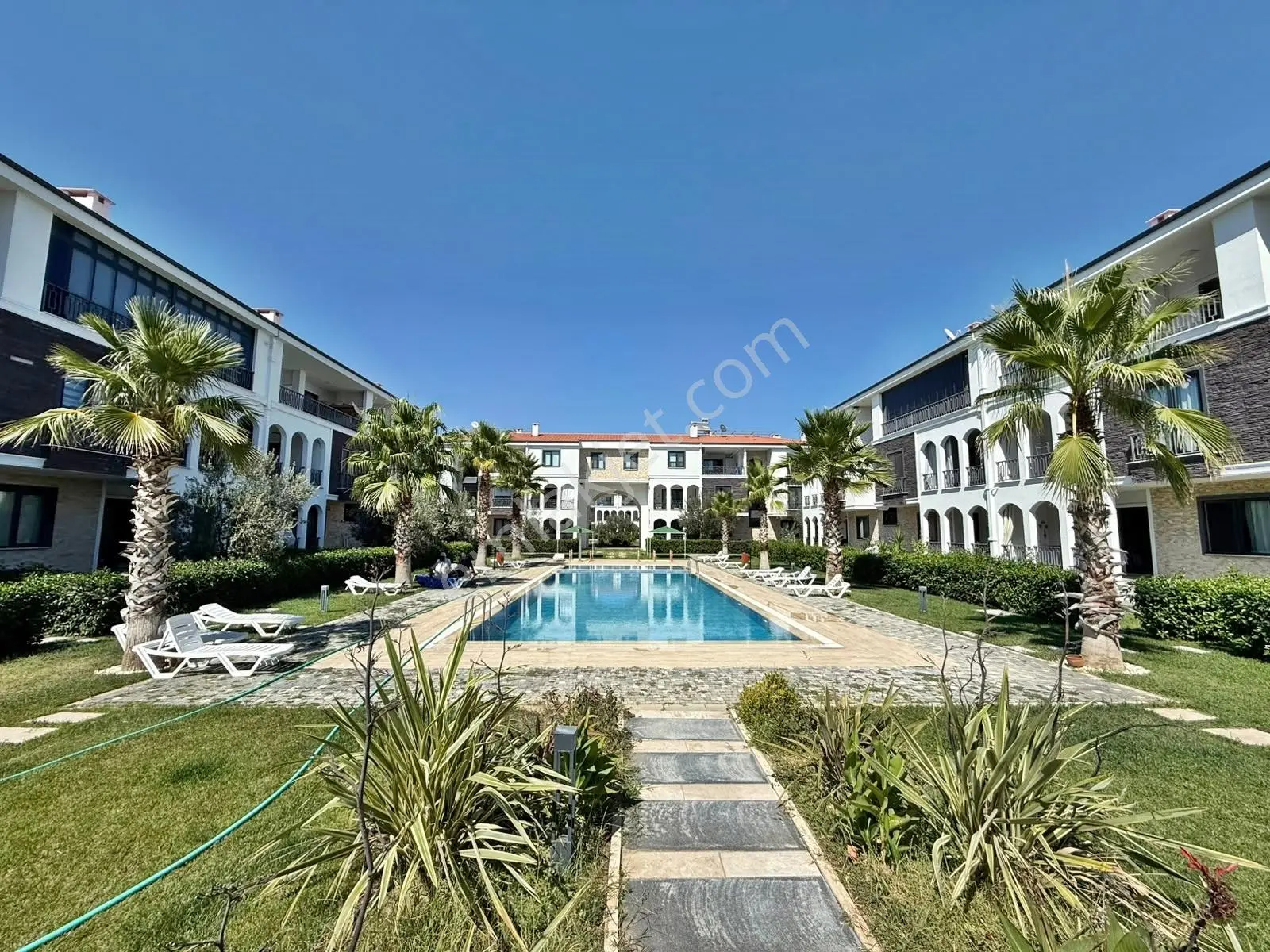 ▀güçten Gürede Şahane Modern Bahçe&havuzlu Lüx Tasarım 1+1 Daire — fotoğraf 19