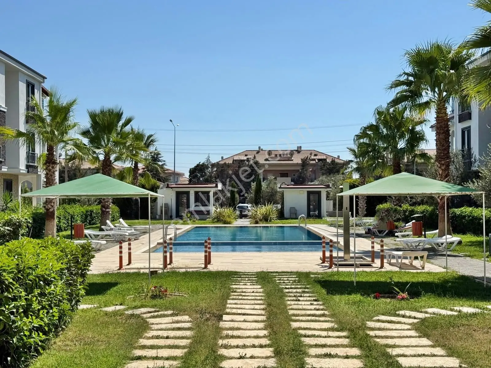 ▀güçten Gürede Şahane Modern Bahçe&havuzlu Lüx Tasarım 1+1 Daire — fotoğraf 22