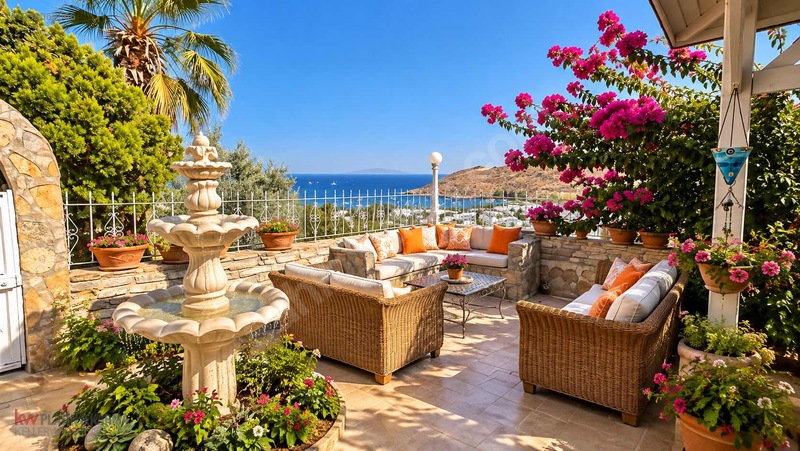 Bodrum Karaincir'de Site İçinde Satılık Yazlık