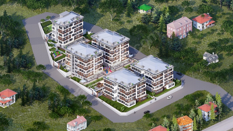Lotus Vona Projesi 3.5+1 115M2 Balkonlu Satılık Daire — fotoğraf 4
