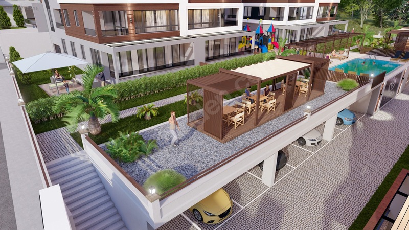 Lotus Vona Projesi 3.5+1 115M2 Balkonlu Satılık Daire — fotoğraf 12