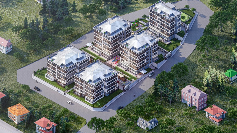Lotus Vona Projesi 3.5+1 115M2 Balkonlu Satılık Daire — fotoğraf 16