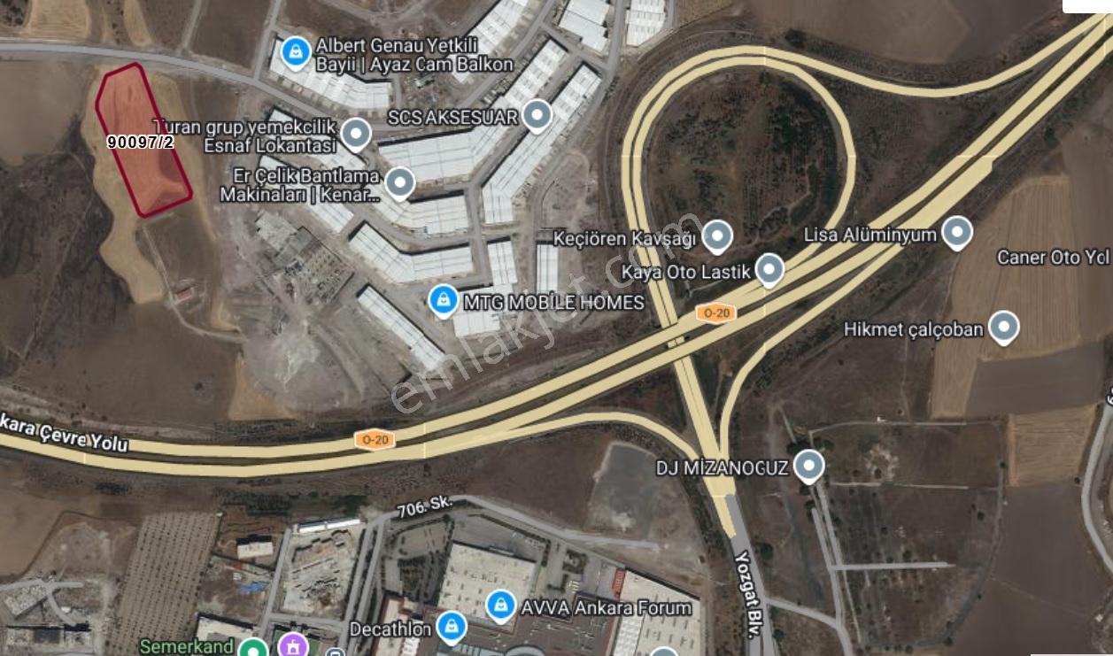 Kılıçsoy'dan Aliminyumcular Site Yanı 2 Emsal 317 M2 Ticari Arsa — fotoğraf 5