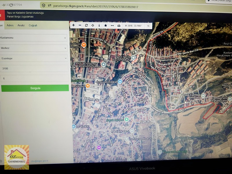 Özevimden Esentepe Mahallesinde Satılık Köşe Parsel İmarlı Arsa — fotoğraf 2