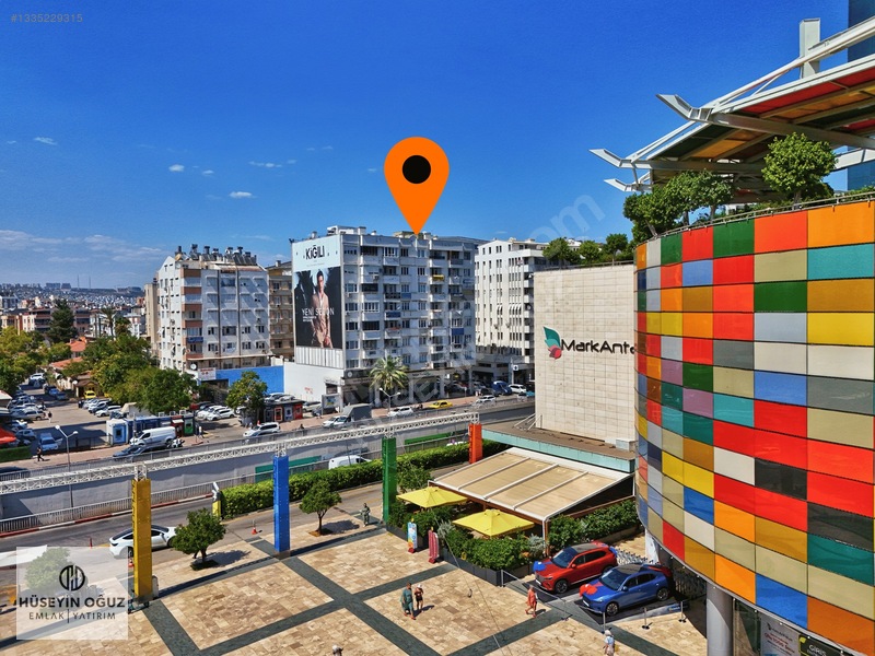 Fırsat! Markantalya Avm Karşısı İster 3+1 Daire İster Ofis