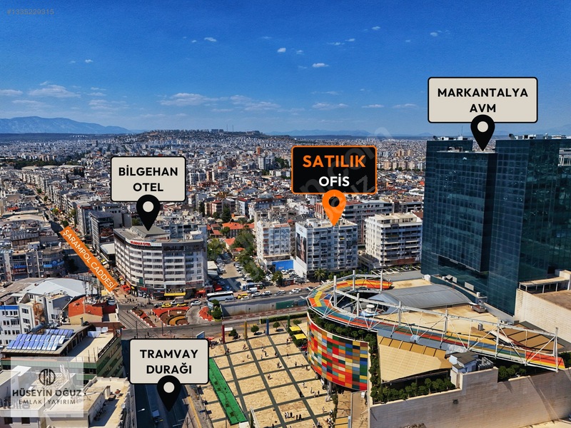 Fırsat! Markantalya Avm Karşısı İster 3+1 Daire İster Ofis — fotoğraf 3