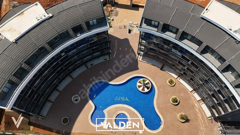 - Valden - Alanya Oba'da Site İçinde, Kapalı Havuzlu 1+1 Daire