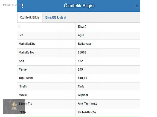 [bng] Ağın Balkayası'nda 648 M2 Tarla Takas & Taksit Mevcuttur — fotoğraf 3