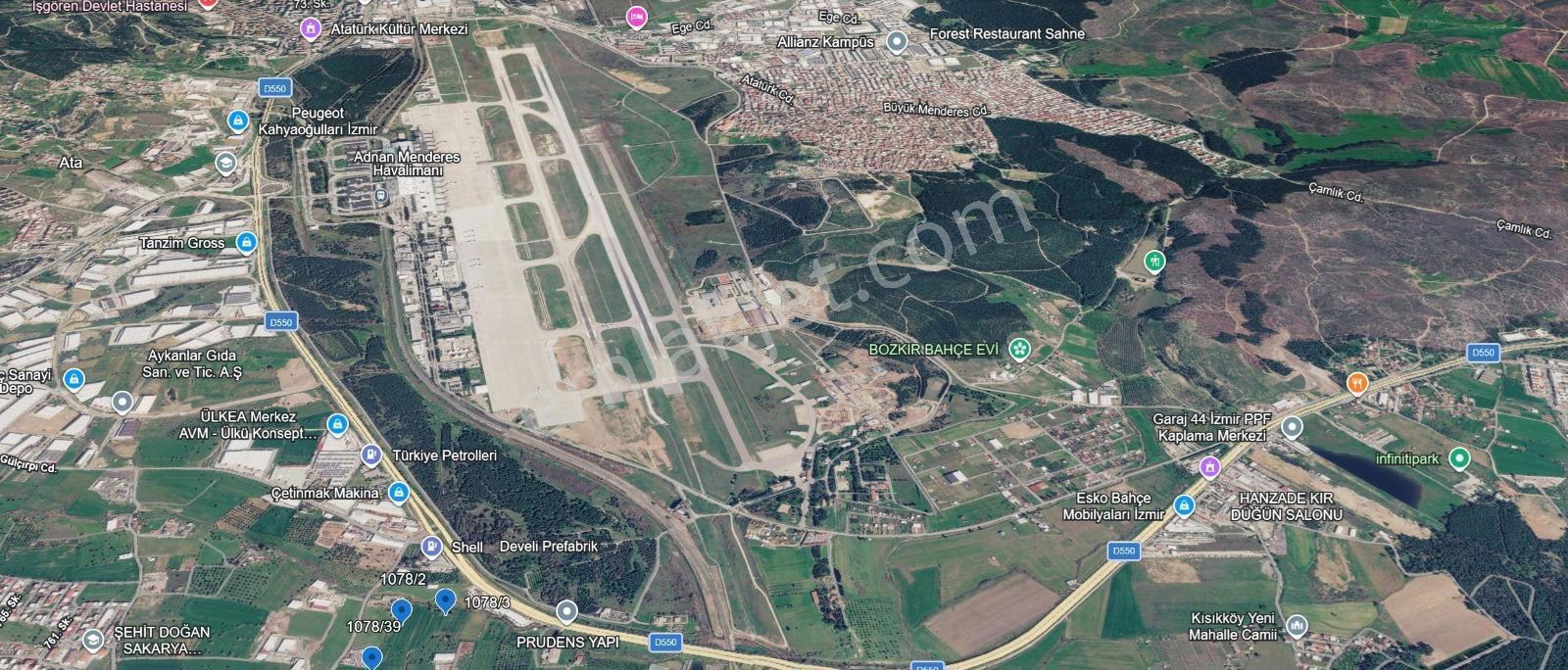 Adnan Menderes Hava Limanı Karşısında Satılık 41.180 M² Tarla — fotoğraf 6
