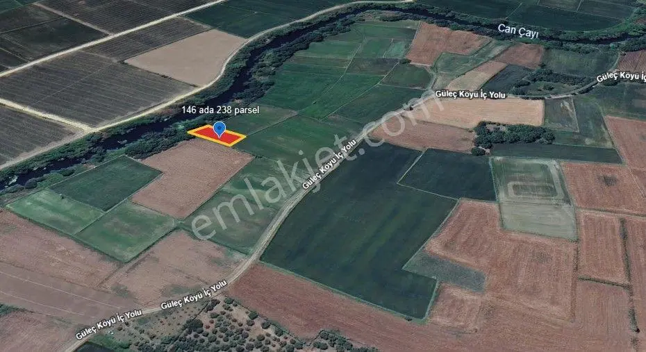 Lir Den Çanakkale Biga Güleç Te Müstakil 652 M2 Satılık Tarla — fotoğraf 4