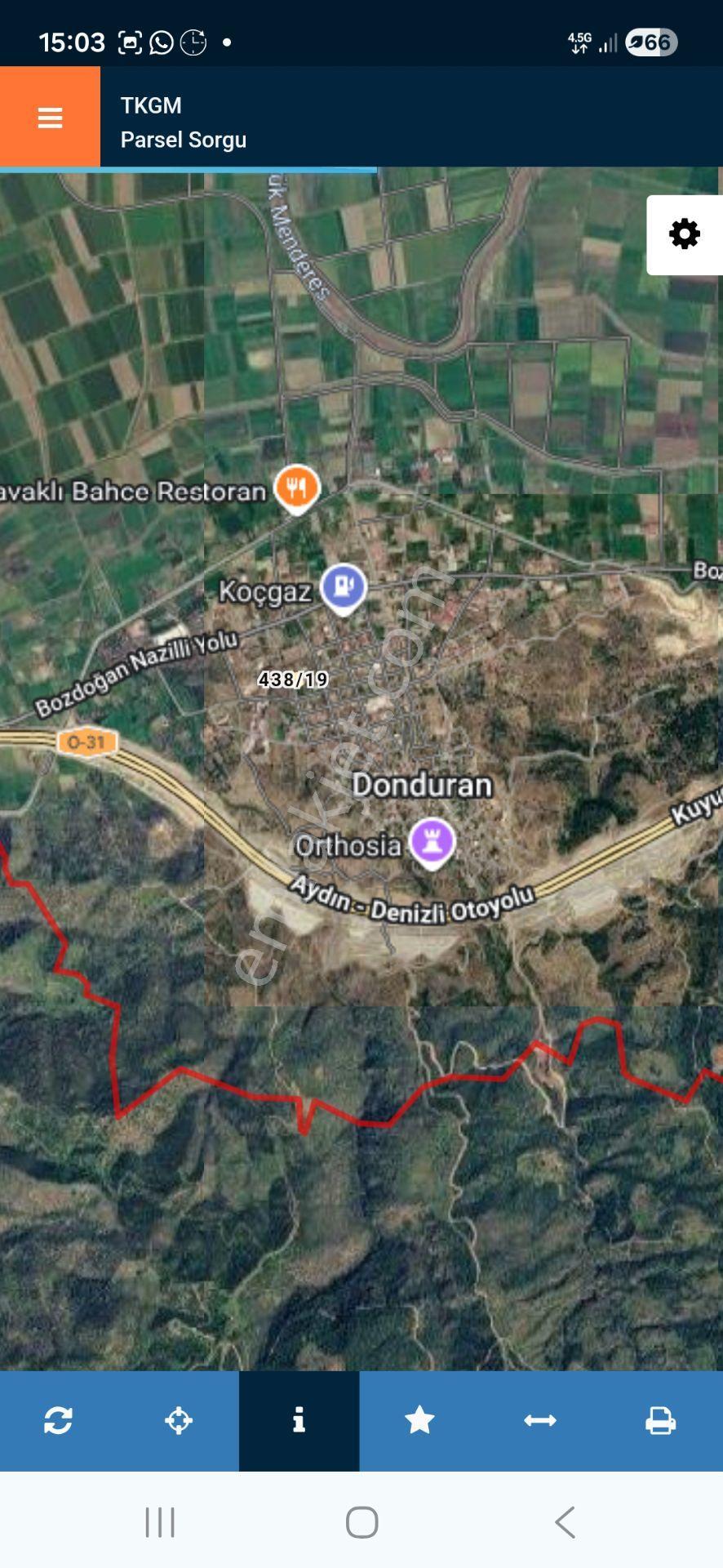 Aydın Nazilli Yöntem Emlaktan Yenipazar Donduran Mahallesinde Satılık Arsa — fotoğraf 5