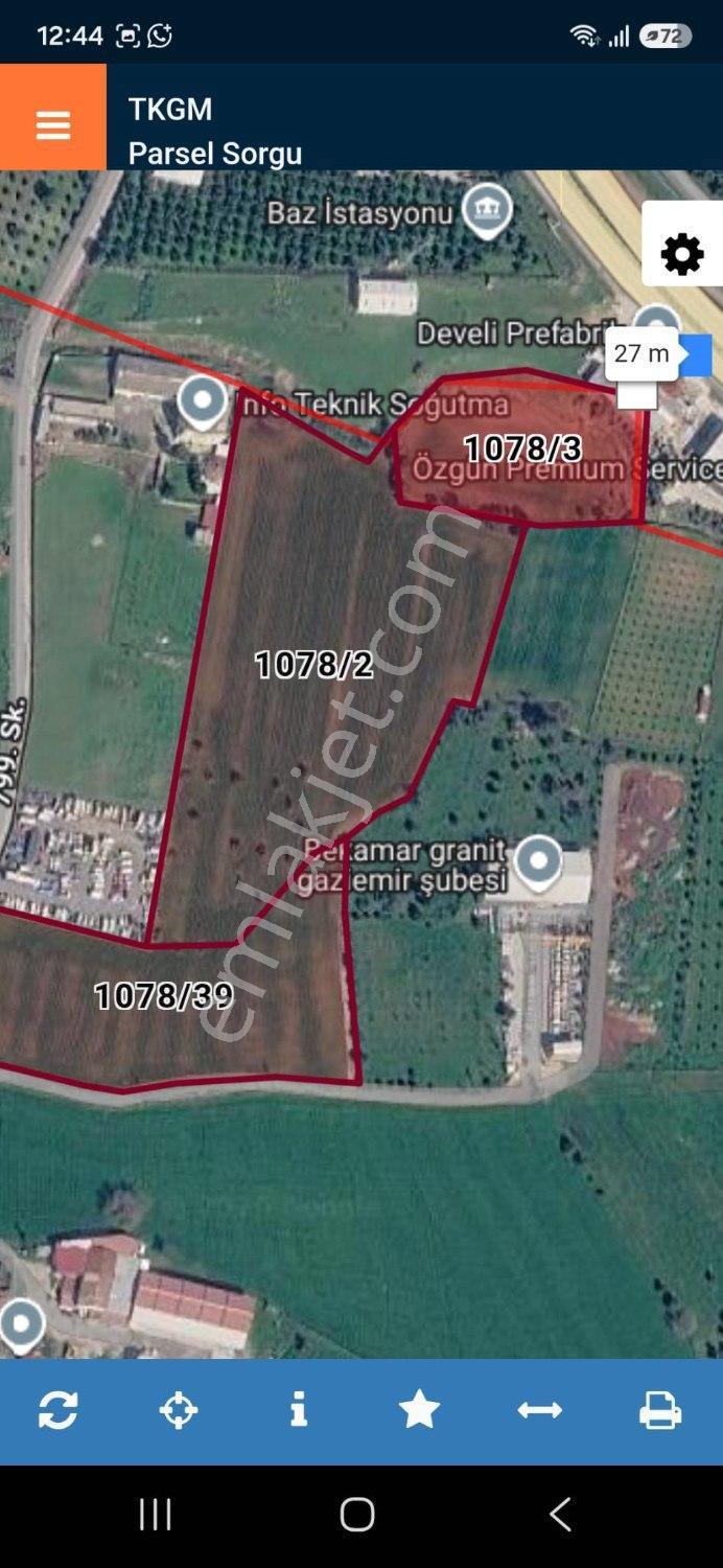 Adnan Menderes Hava Limanı Karşısında Satılık 22.490 M² Tarla — fotoğraf 7