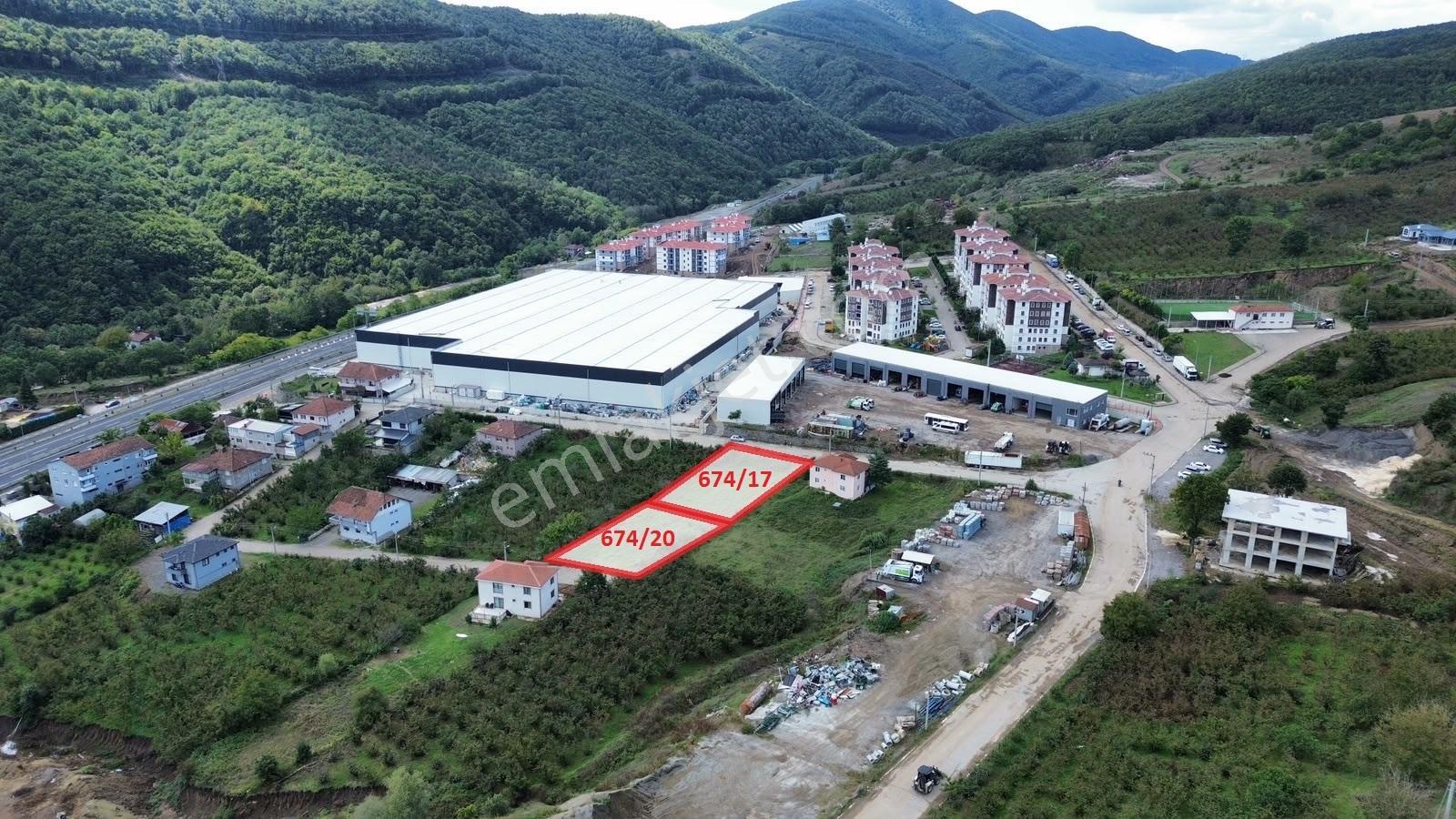 Gümüşova Toki Yanı 756+756 M² 4 Kat İmarlı Satılık Arsalar
