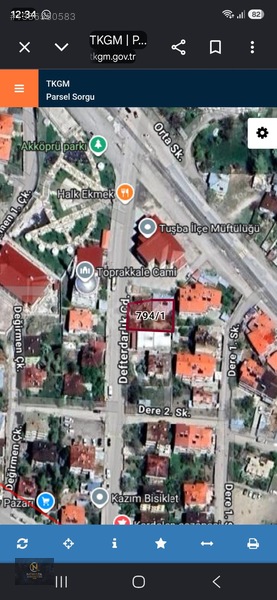 Ticari+konut Arsa İçerisinde İki Katlı Müstakil Ev — fotoğraf 13